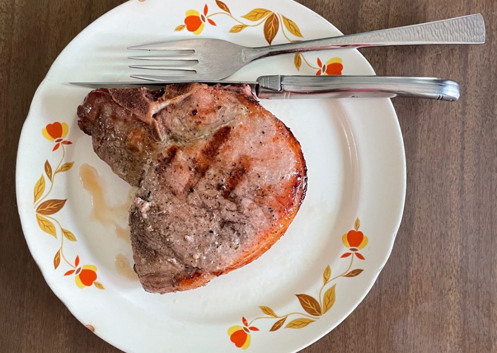 How to grill the perfect, tender pork chop